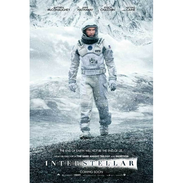 D Anne Hathaway Interstellar Movie POSTER 27 x 40 Matthew McConaughey D Anne Hathaway Interstellar Movie POSTER 27 x 40 Matthew McConaughey